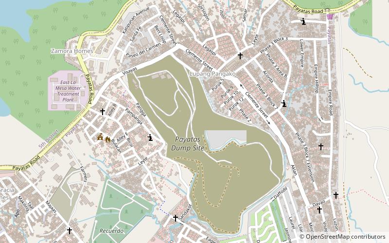 Payatas dumpsite location map