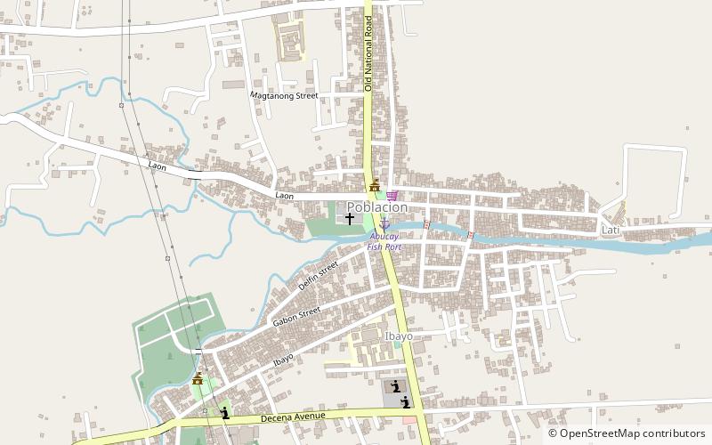 Abucay Church location map
