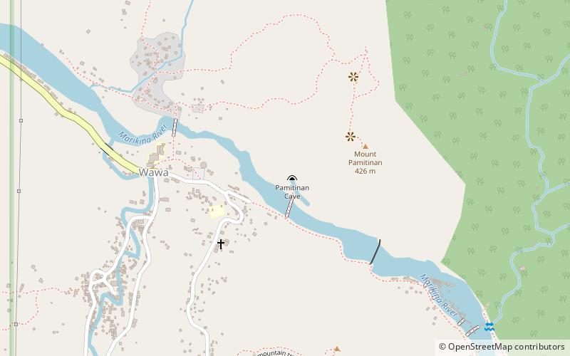 Pamitinan Cave location map