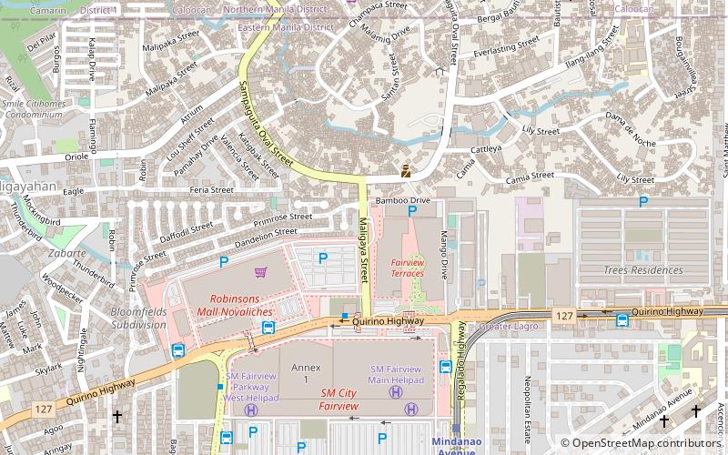 Fairview Terraces location map