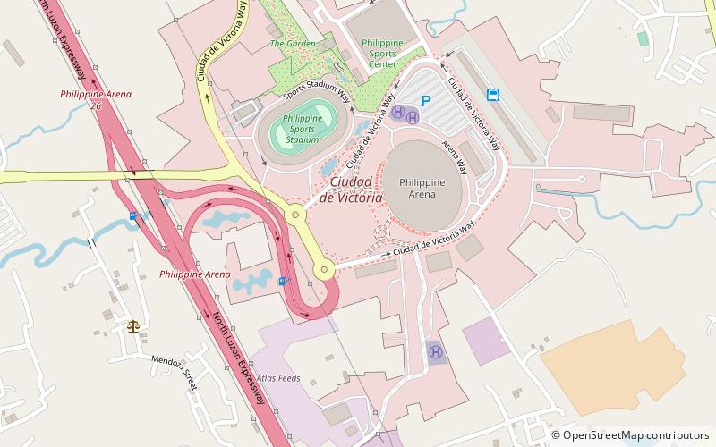 Ciudad de Victoria location map