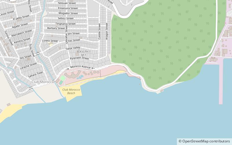Aplaya Del Subic Capati Beach Resort location map
