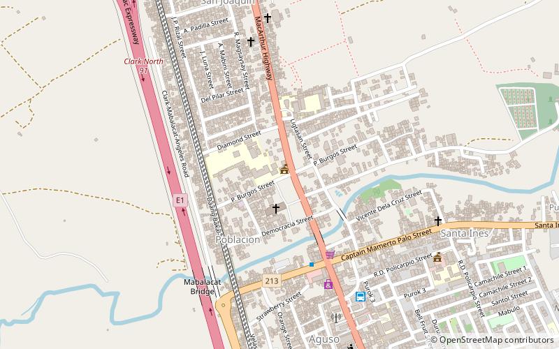 old mabalacat municipal hall location map