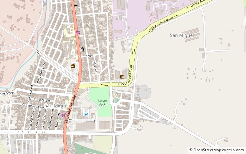Aquino Center and Museum location map