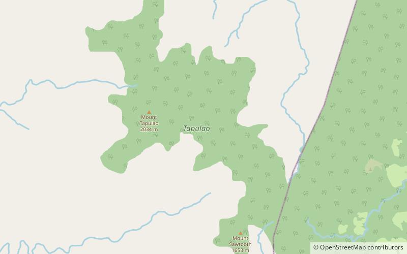 Mount Tapulao location map
