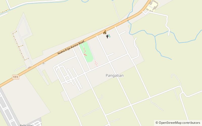 Cabanatuan American Memorial location map