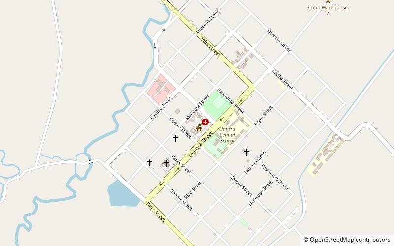 Llanera location map