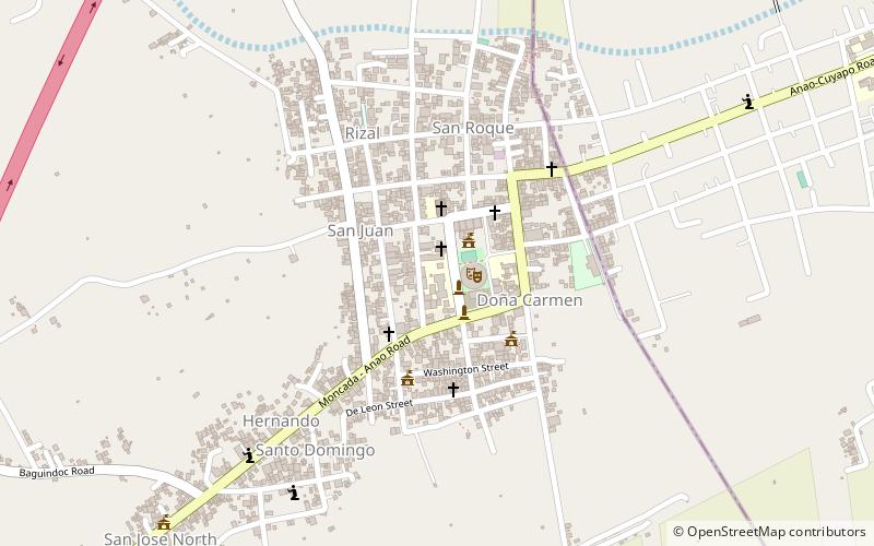 Anao location map