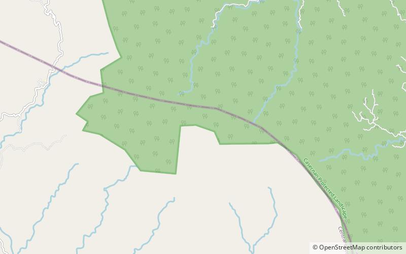 mount kiligantian casecnan protected landscape location map