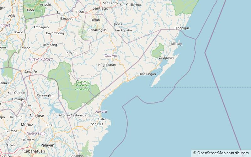 Dinalungan location map