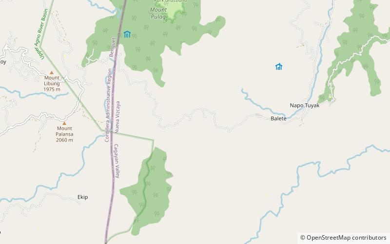 Mount Santo Tomas location map