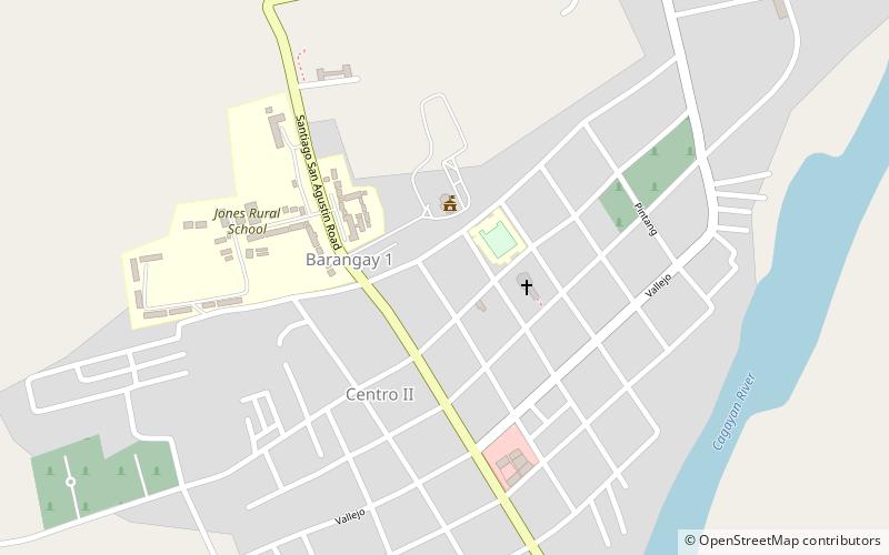 Jones location map