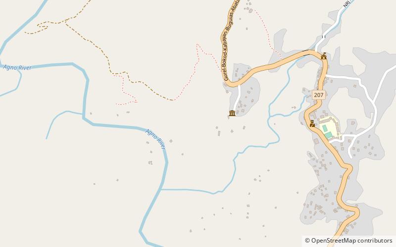 kabayan location map