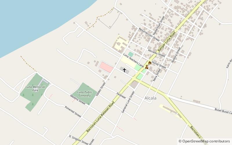 Namacpacan Church location map