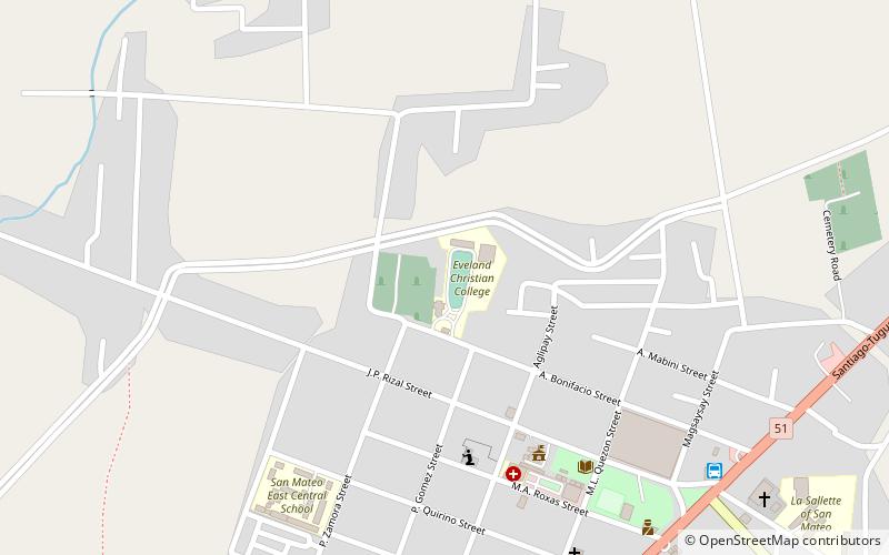 Eveland Christian College location map
