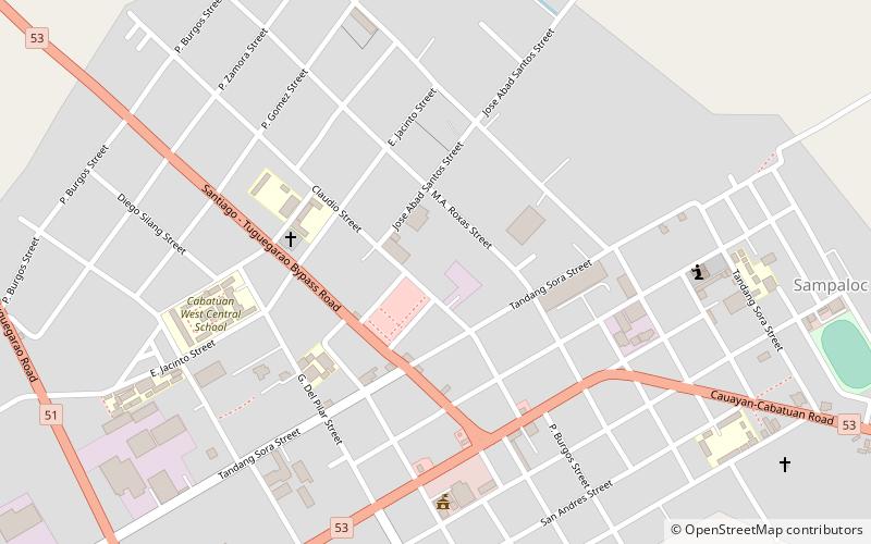 Cabatuán location map