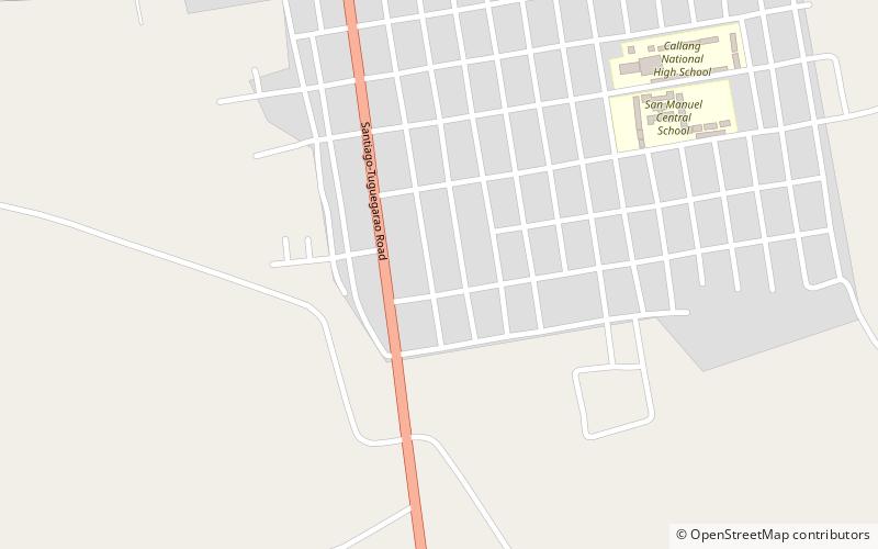 san manuel location map