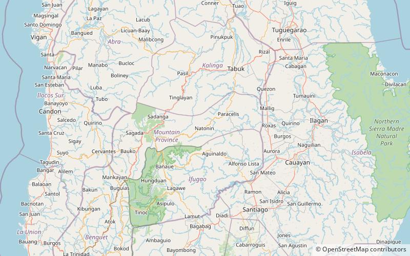 Balangao people location map