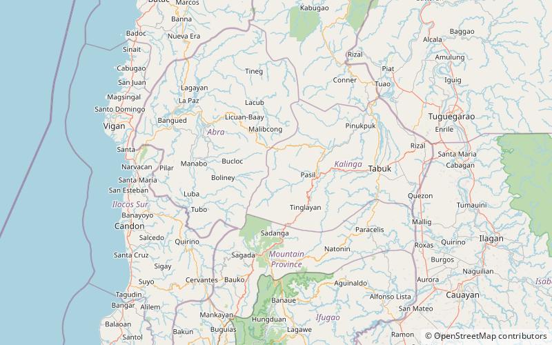 Balbalasang–Balbalan National Park location map