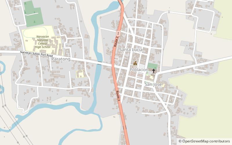 Narvacan location map