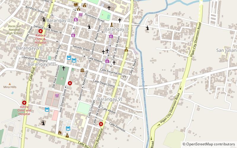 Quema House location map