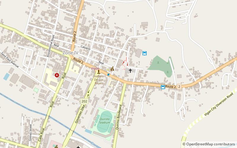 Bantay Church location map
