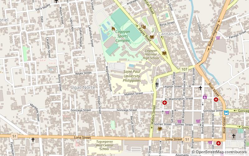 St. Paul University Philippines location map