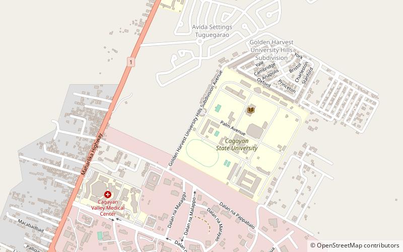 Cagayan State University location map