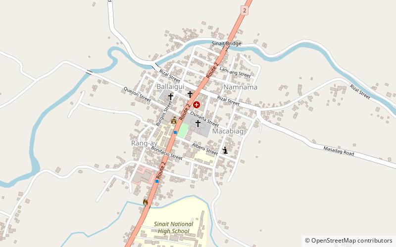 Sinait Basilica location map