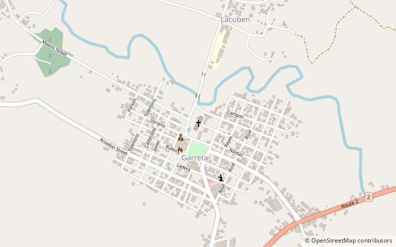 Badoc Basilica location map