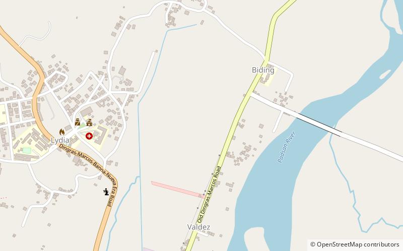 marcos location map