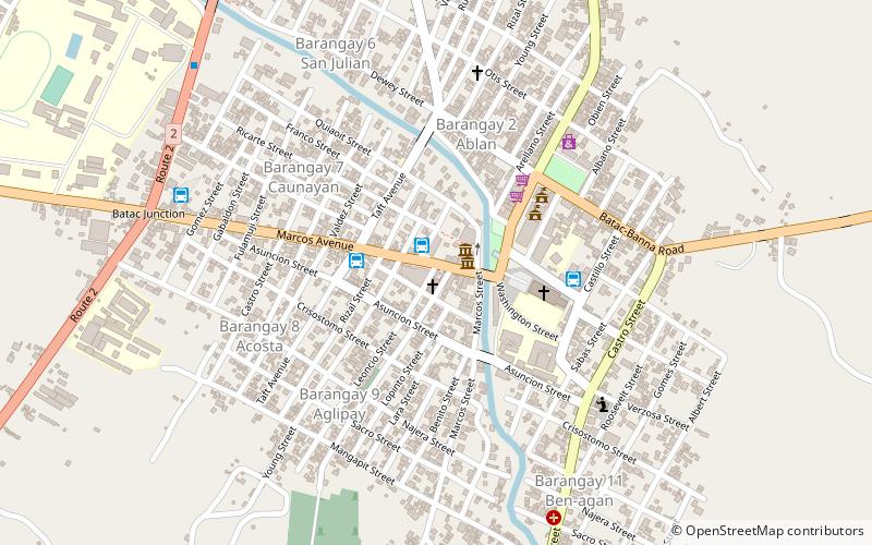 plaza maestro batac location map