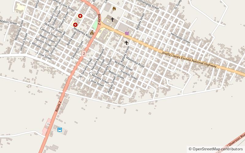 San Nicolás location map
