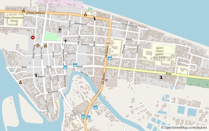 Aparrí location map