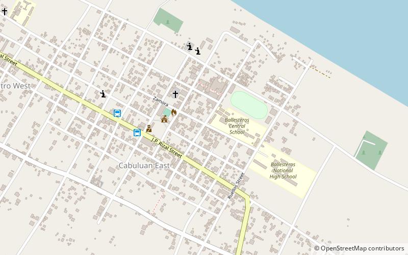 Ballesteros location map