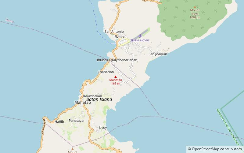 tukon chapel isla de batan location map