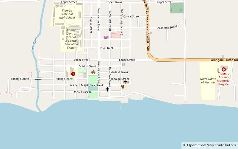 Kiamba location map