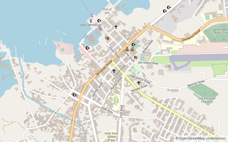 Jolo Cathedral location map