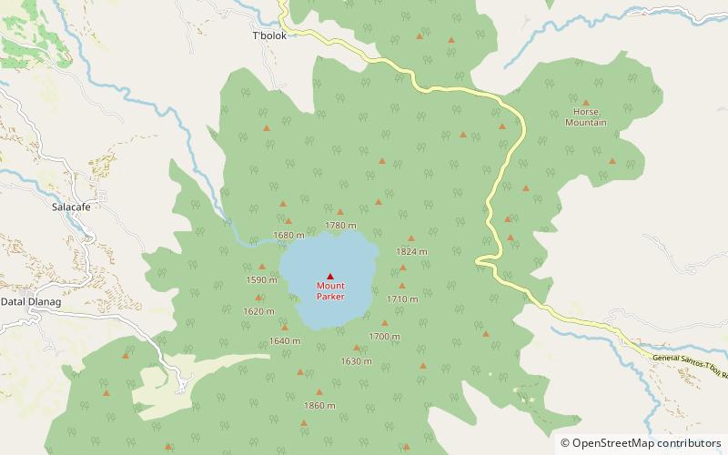 Mount Melibengoy location map