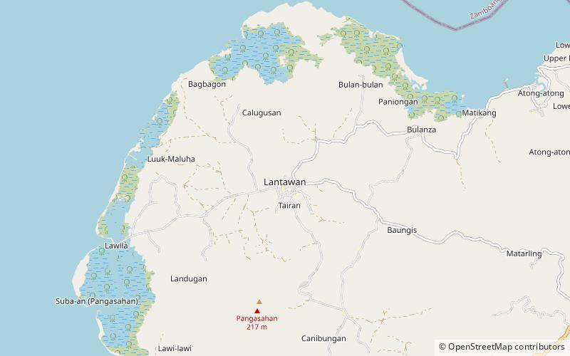 Lantawan location map