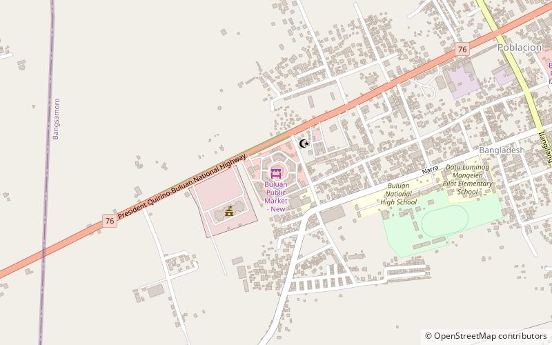 Buluán location map