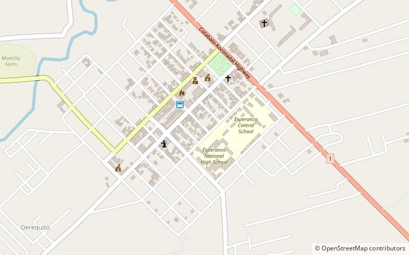 Esperanza location map