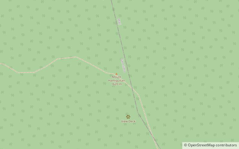Sanktuarium Dzikiej Przyrody Pasma Hamiguitan location map