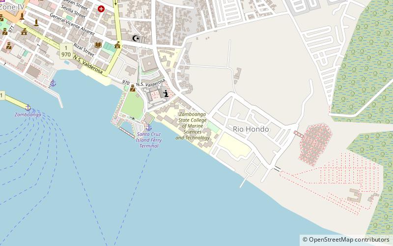 zamboanga state college of marine sciences and technology zamboanga city location map