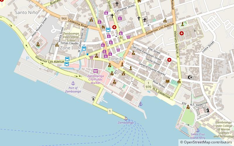 Zamboanga City Hall location map