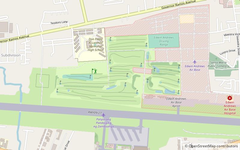 Edwin Andrews Air Base location map