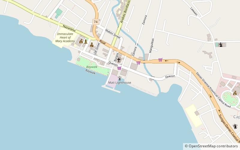 Baywalk location map