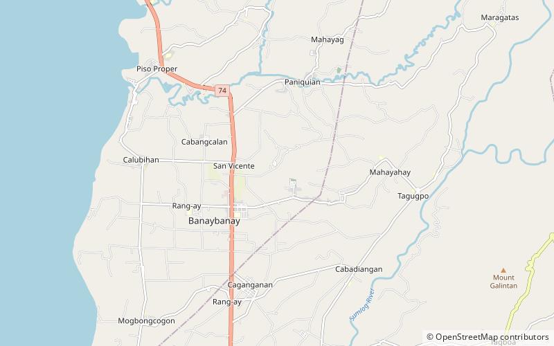 Mati Protected Landscape location map