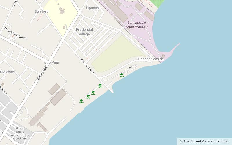 Vales Beach Resort Complex location map