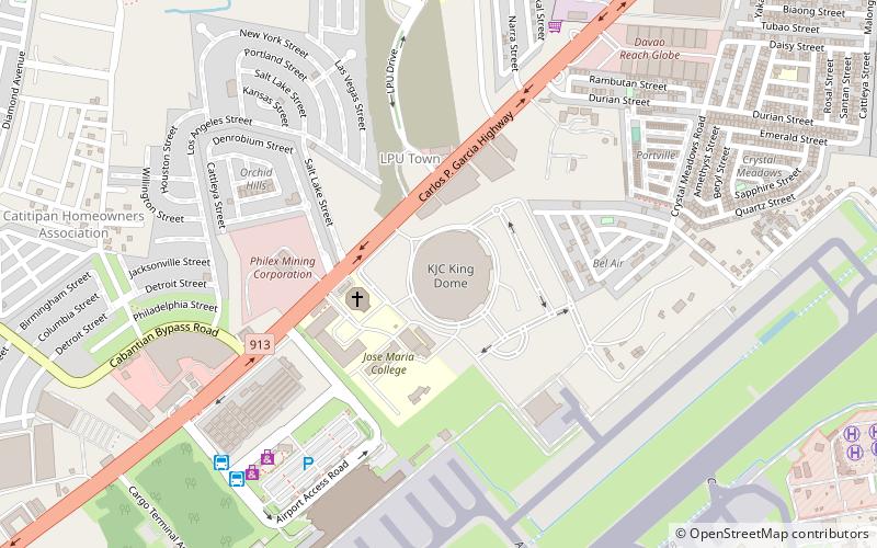 KJC King Dome location map